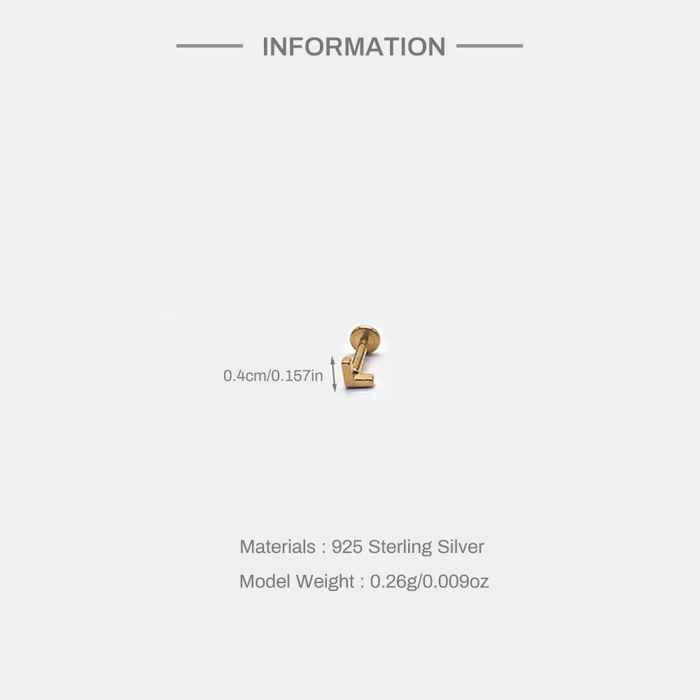 Luxe Line Mini Zircon Stud – A Spark of Modern Minimalism