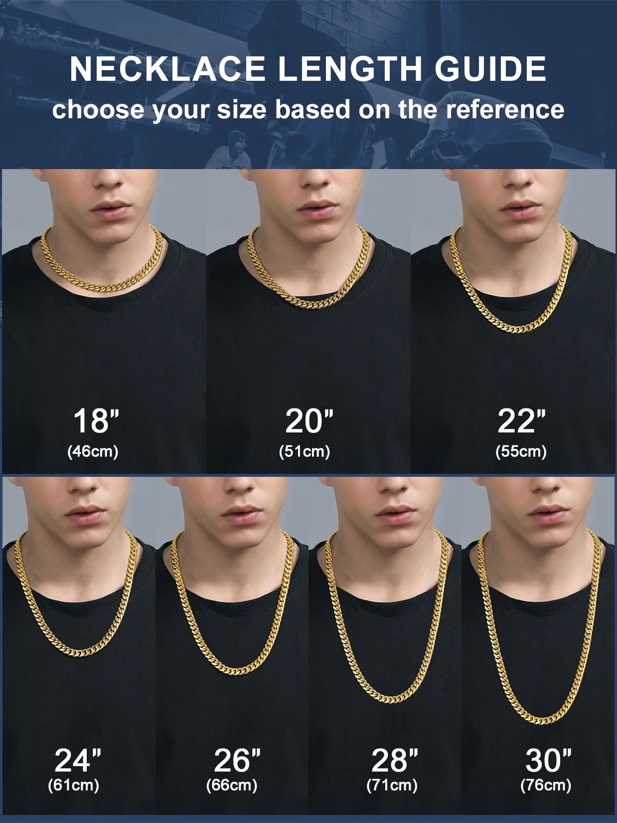 Men'S Stainless Steel Chain Rapper Necklace 4.8Mm 14 Inch Costume Hip Hop Jewelry Mens Gifts